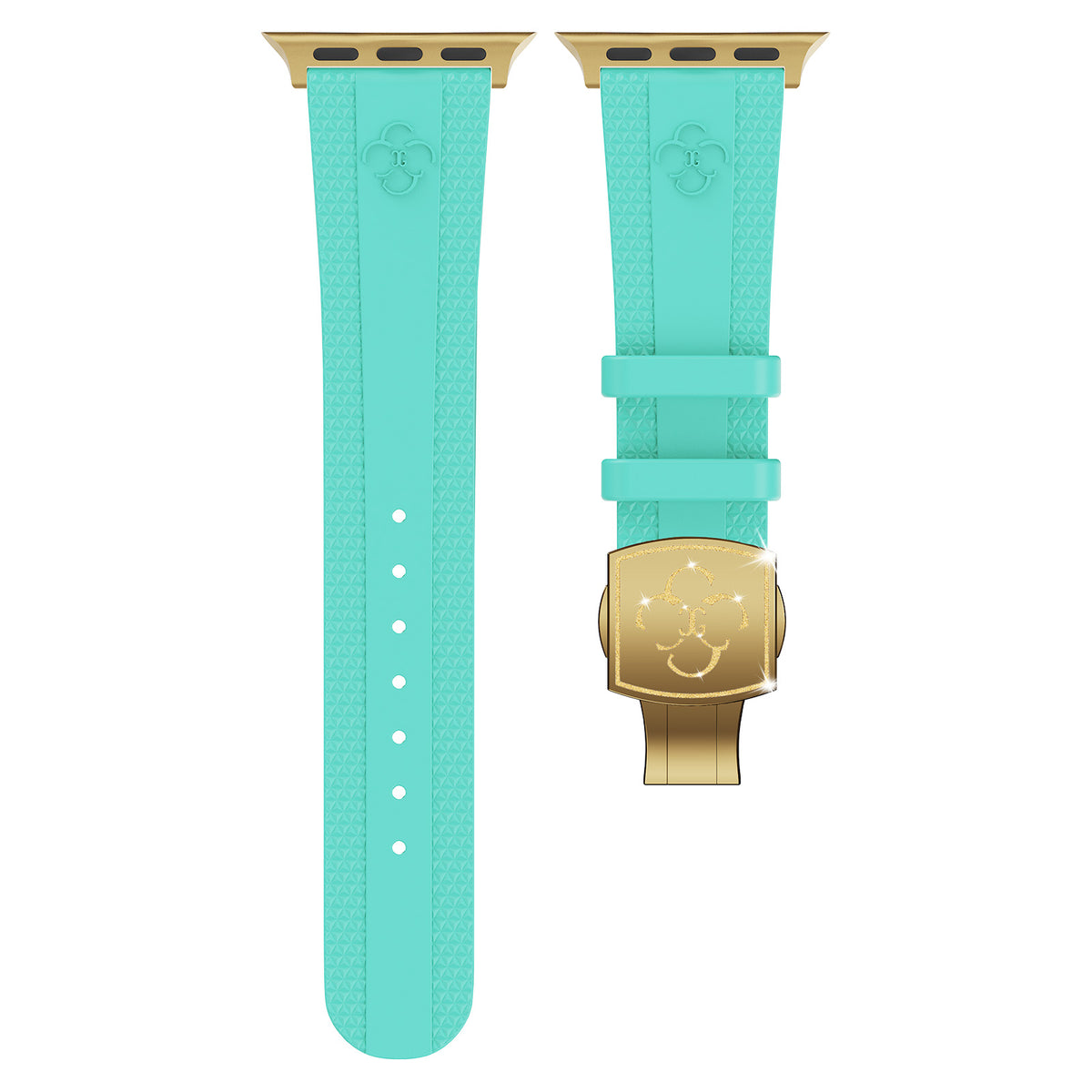 Correa de silicona de lujo CG para Apple Watch