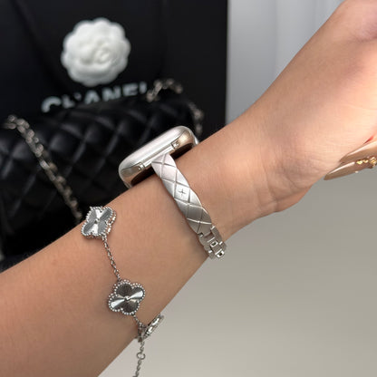Timeless Quilted Apple Watch Bracelet