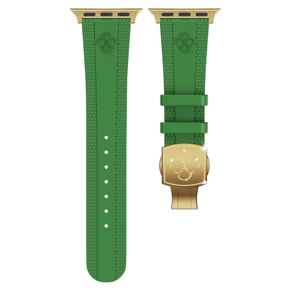 Correa de silicona de lujo CG para Apple Watch
