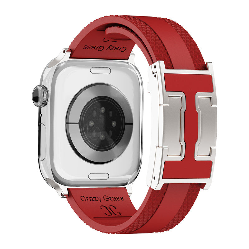 Correa de silicona con hebilla magnética para Apple Watch