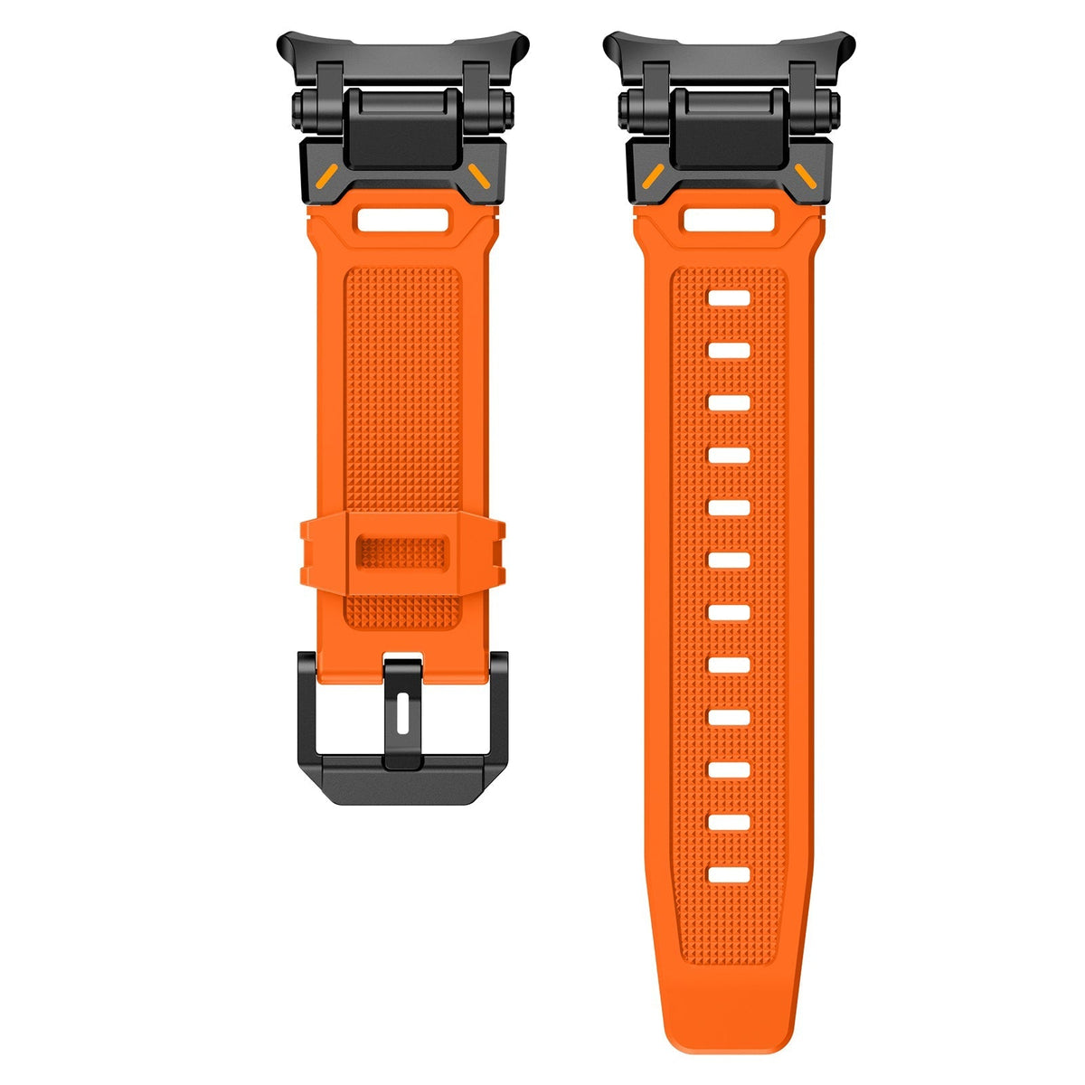 #Color_Black connector - Orange band