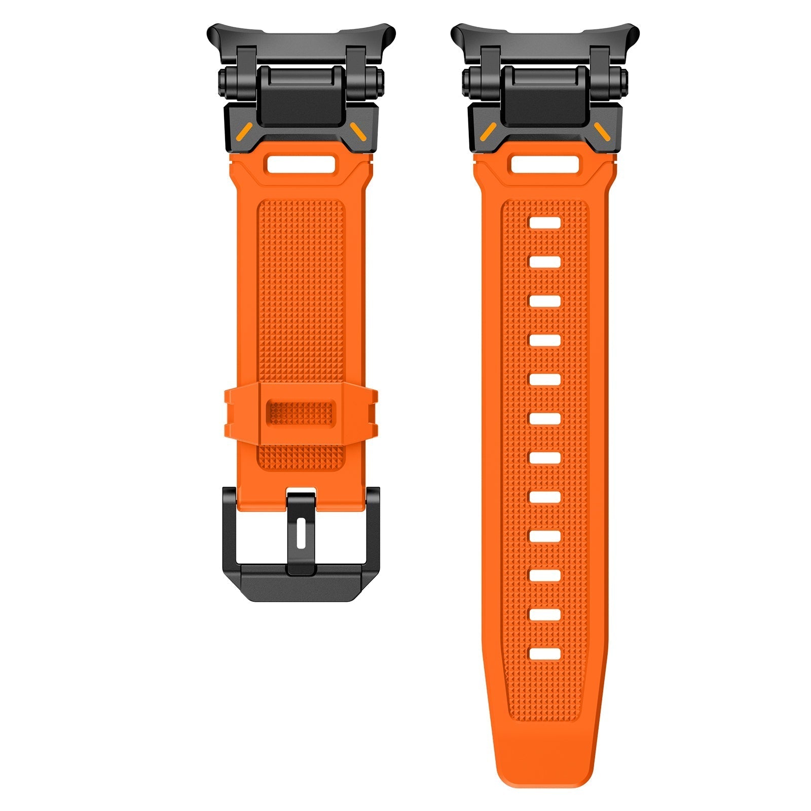#Color_Black connector - Orange band