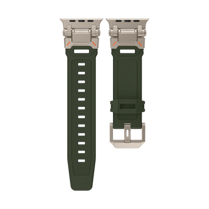 #Color_Titanium-Green Band
