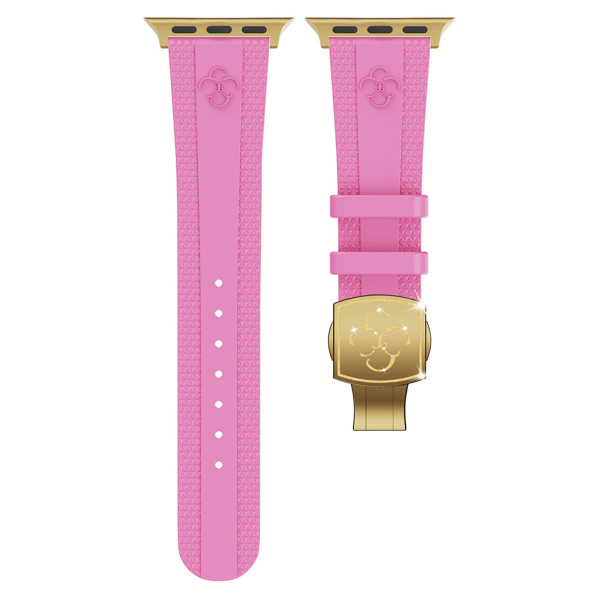 Correa de silicona de lujo CG para Apple Watch