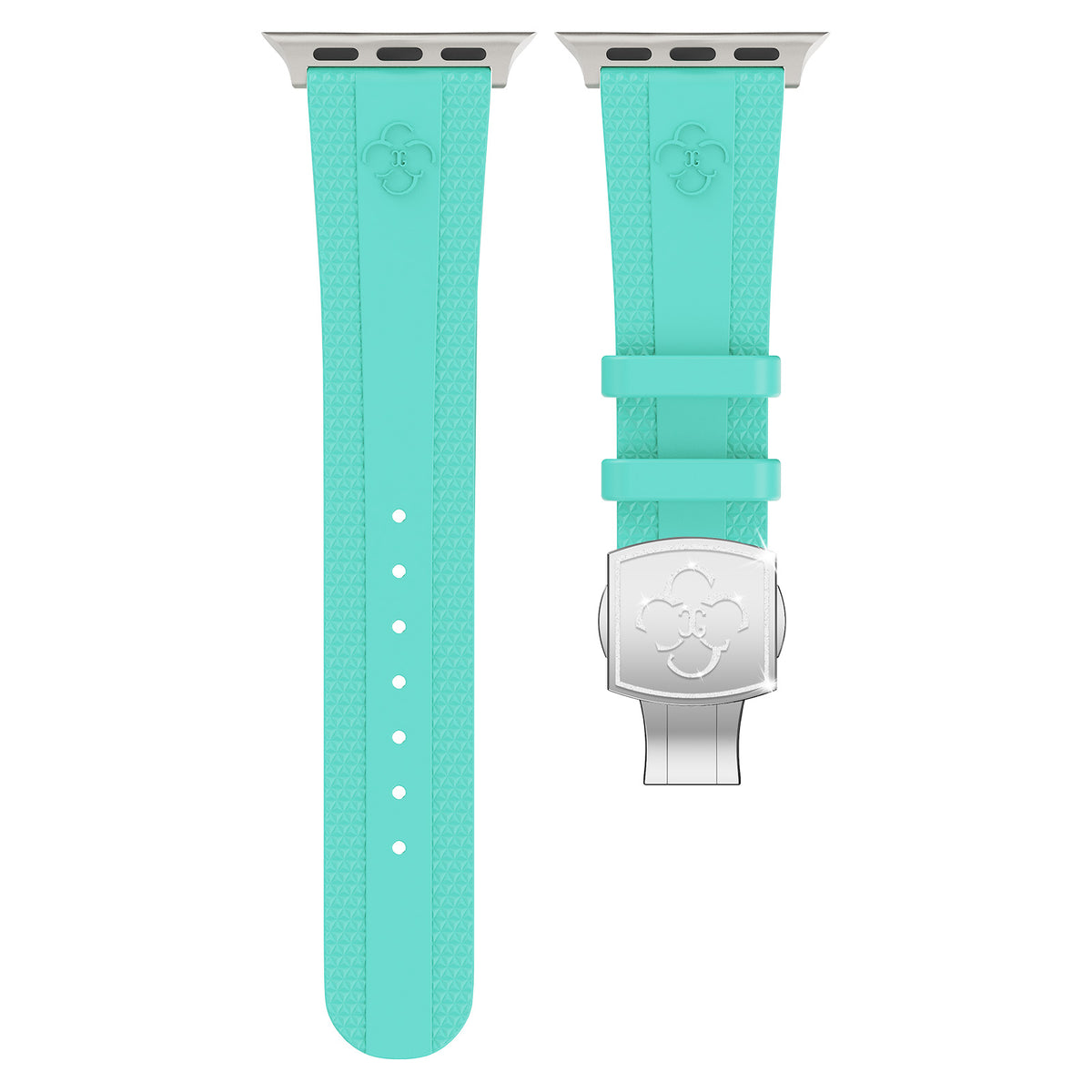 Correa de silicona de lujo CG para Apple Watch