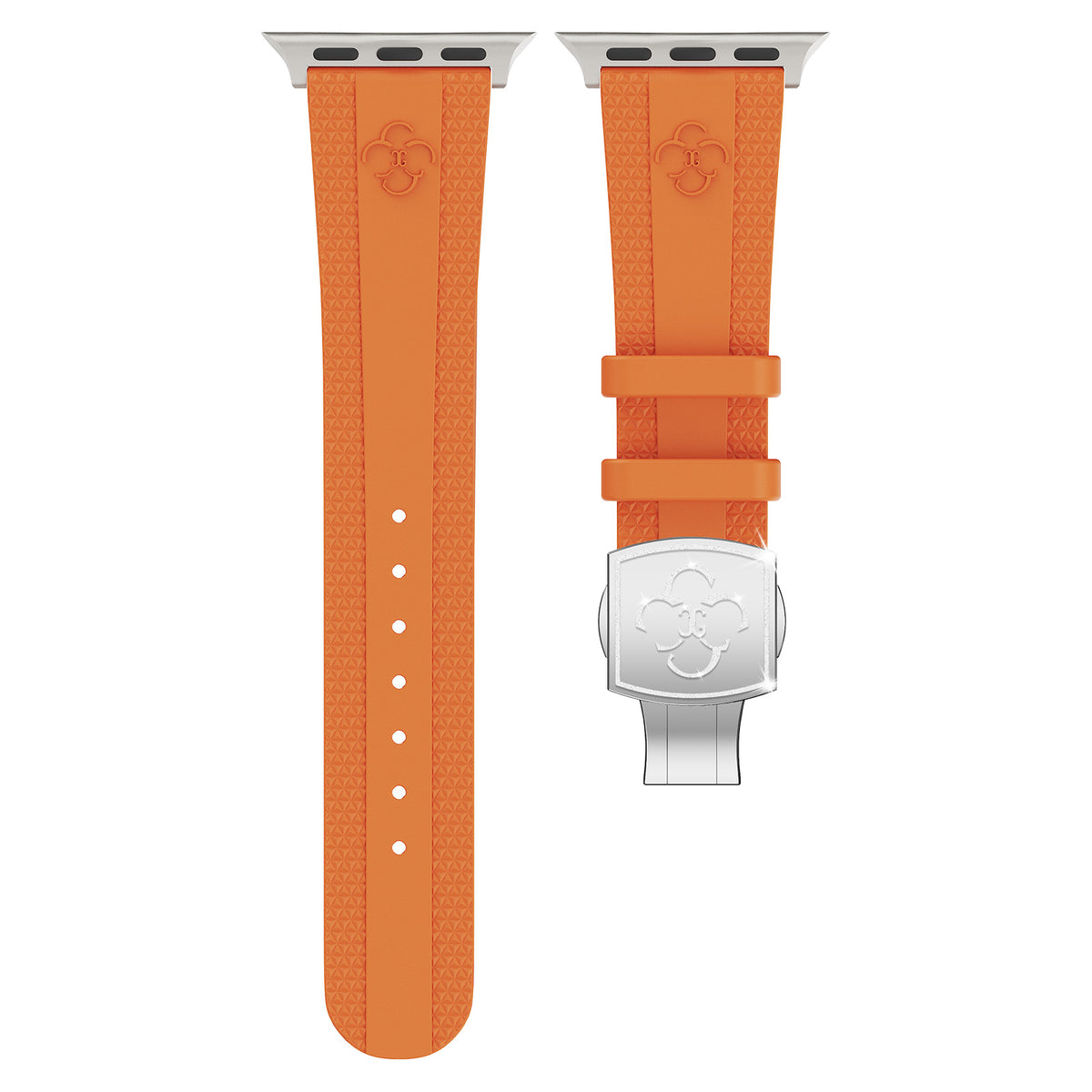 Correa de silicona de lujo CG para Apple Watch
