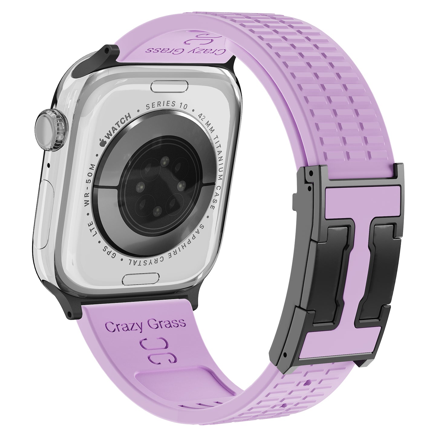 Silicone Magnetic Buckle Strap For Apple Watch