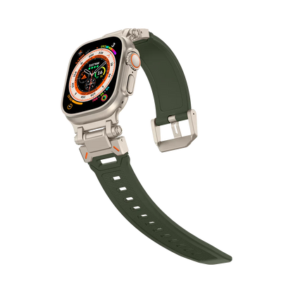 #Color_Titanium-Green Band