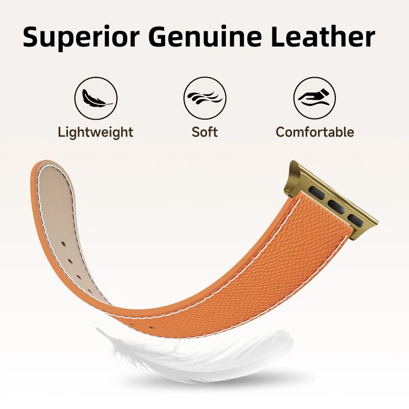 Leather Strap For Apple Watch