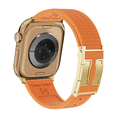 Correa de silicona con hebilla magnética para Apple Watch