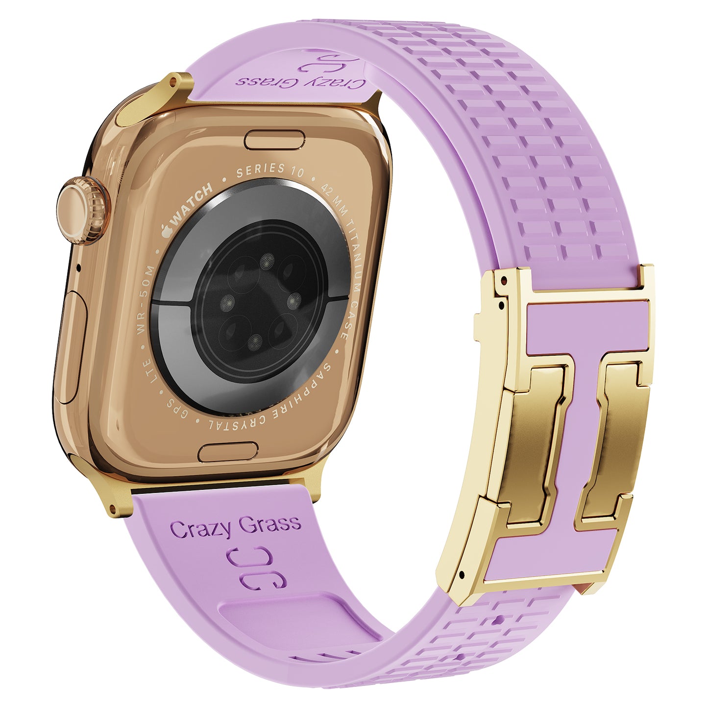 Silicone Magnetic Buckle Strap For Apple Watch