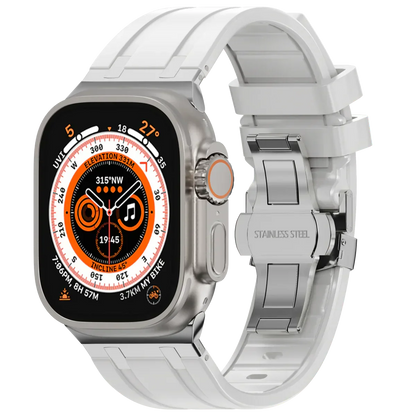 Luxury AP Butterfly Buckle Silicone Band