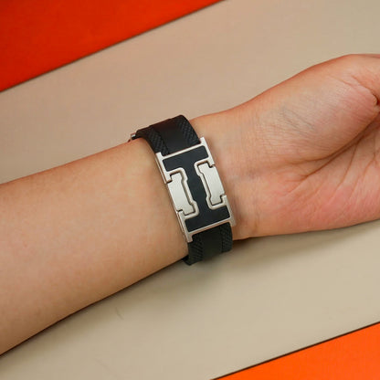Silicone Magnetic Buckle Band For Apple Watch