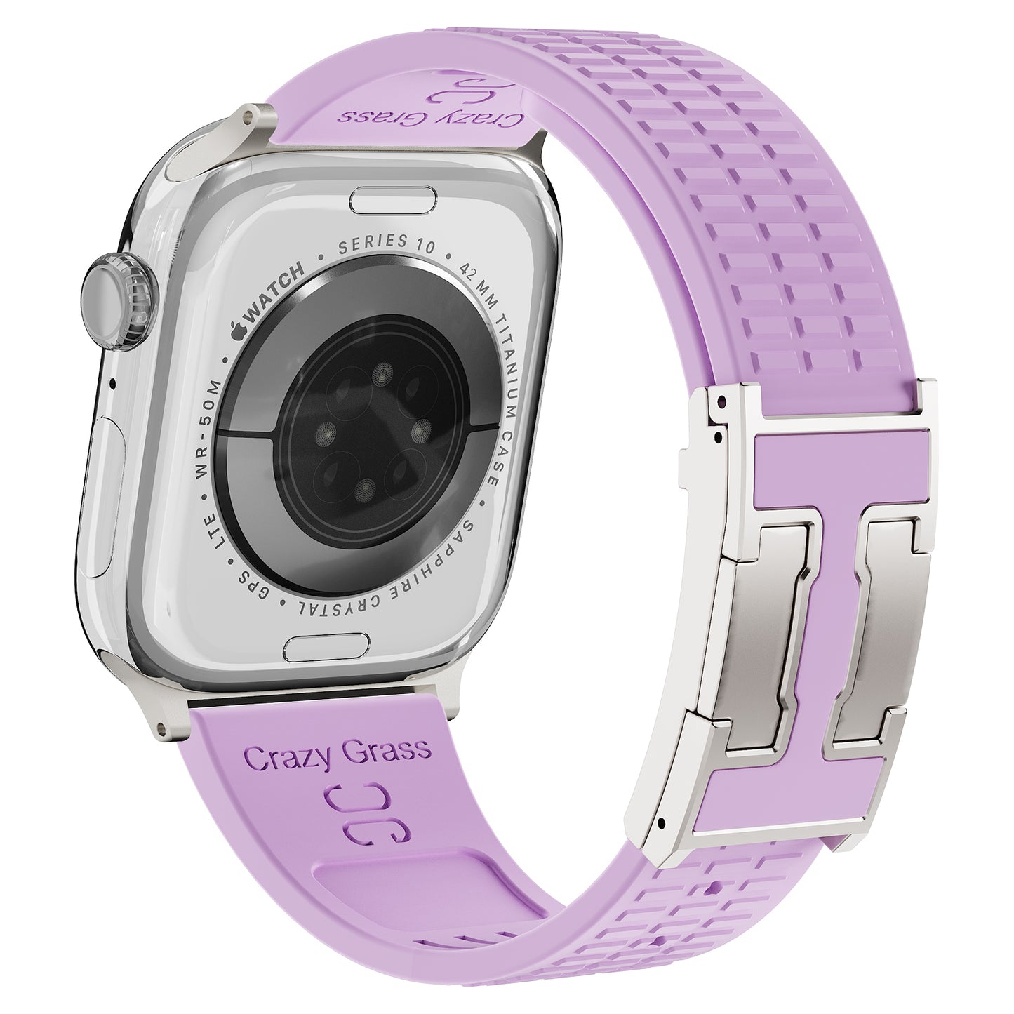 Silicone Magnetic Buckle Strap For Apple Watch