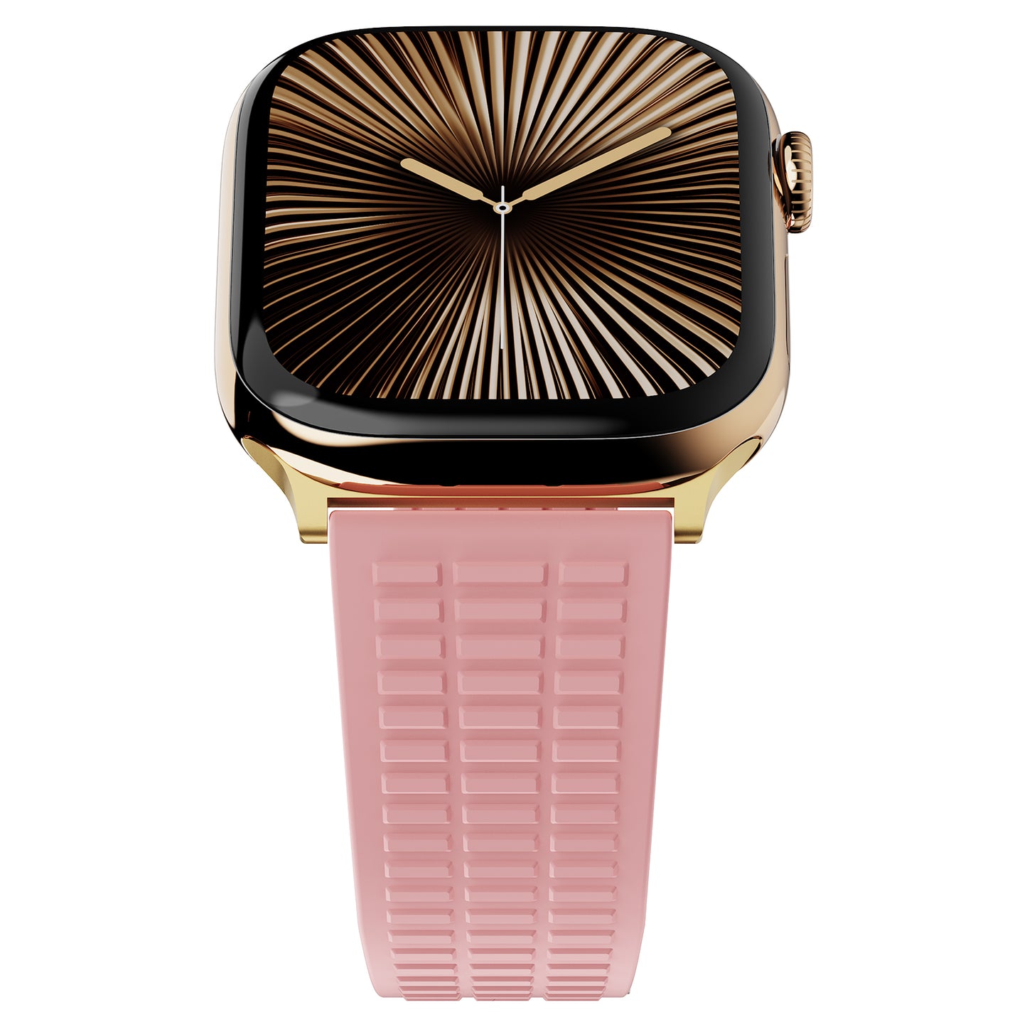 Silicone Magnetic Buckle Strap For Apple Watch