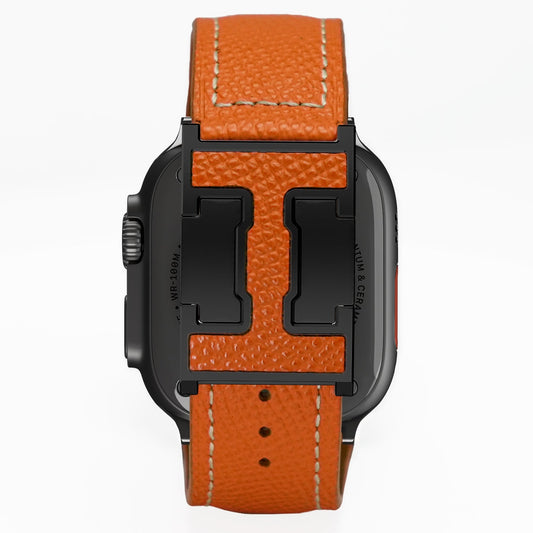 Men's Leather Band For Apple Watch