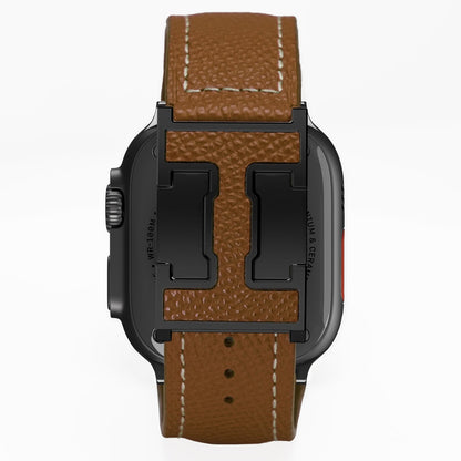Men's Leather Band For Apple Watch