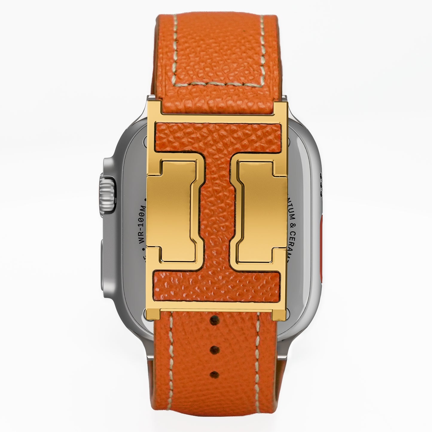Men's Leather Band For Apple Watch