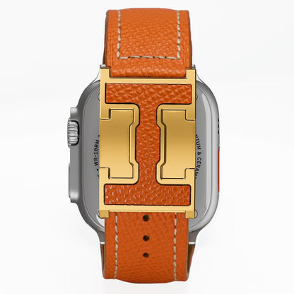 Men's Leather Band For Apple Watch