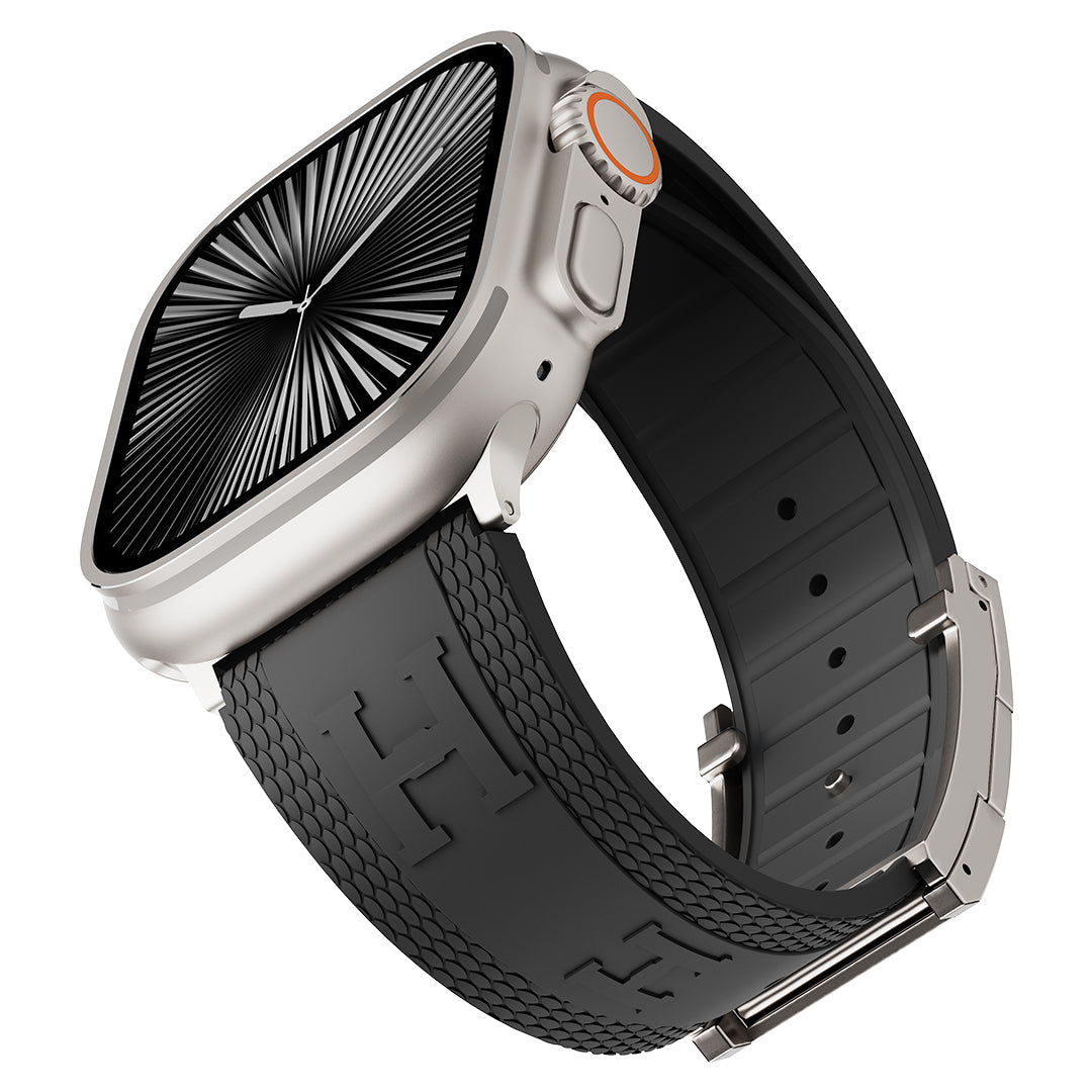 Correa de silicona con cierre magnético para Apple Watch