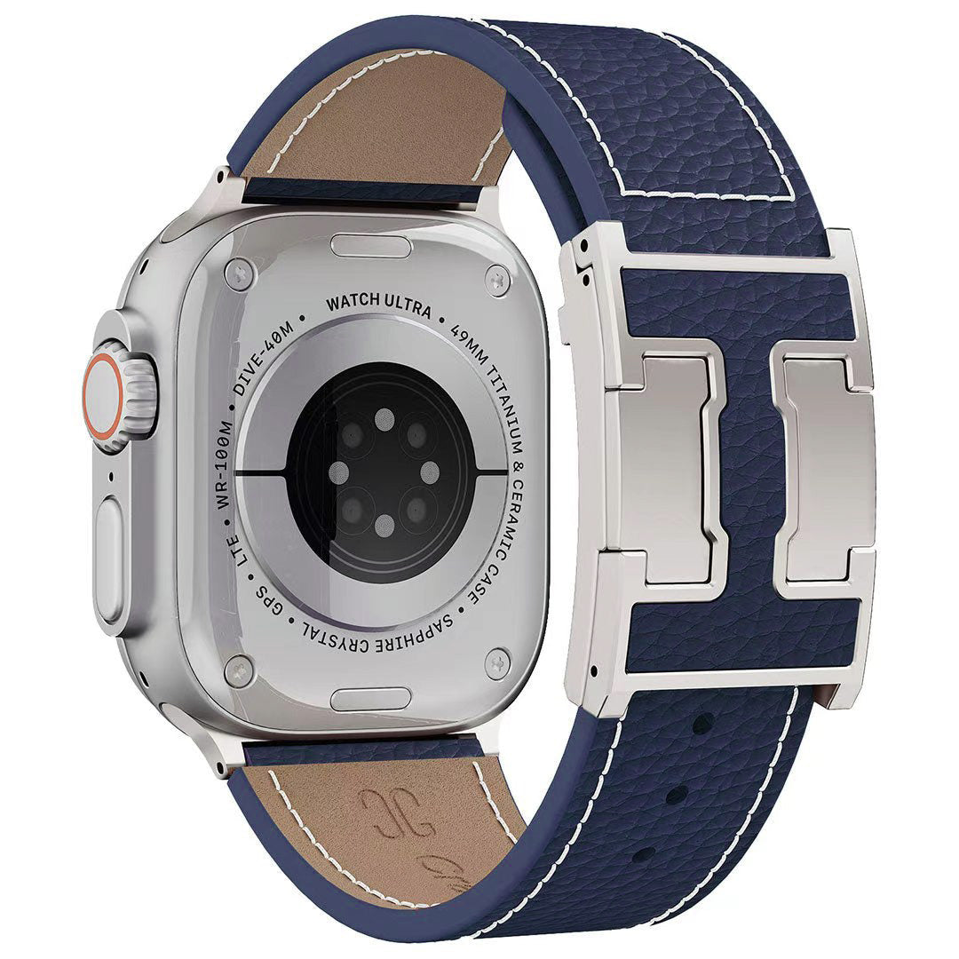 Heritage Lychee Leather Band for Apple Watch