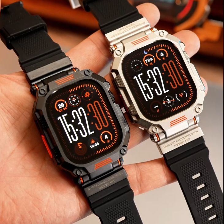 Mecha Design Silicone Band for Apple Watch