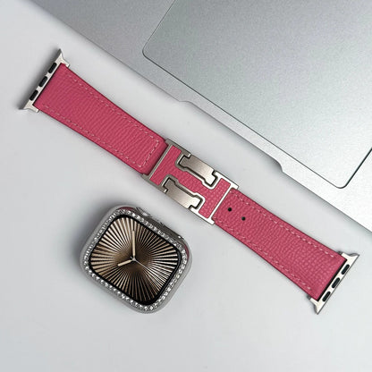 Leather Strap with Bling Case