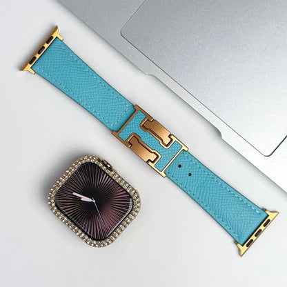 Leather Strap with Bling Case