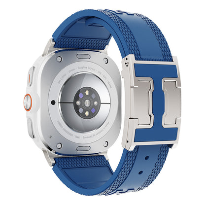 Silicone Magnetic Buckle Band For Apple Watch